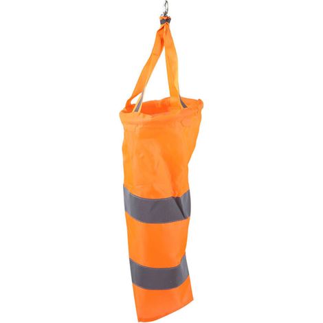 40 cm lange, winddichte Nylonhülle für den Einsatz im Freien, z. B. auf Flughäfen, mit Reflexstreifen und reißfester Verstärkung (1/3)