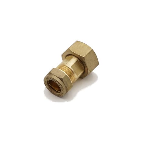 PrimaPlus Brass Compression Straight Tap Connectors 15mm x 3/4" (1/3)