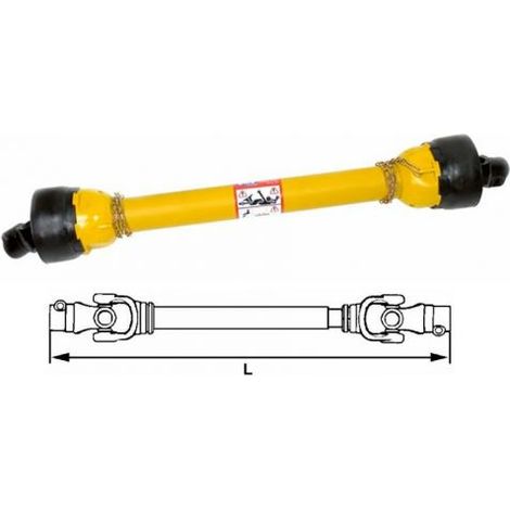 CARDANO ALBERO GIUNTO CARDANICO PER TRATTORE OMOLOGATO CAT 1X800 MM (32255)