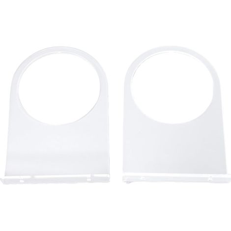 Support Mural en Acrylique pour Basket-Ball – Lot de 2 Présentoirs de Sport pour Basket-Ball, Football, Volley-, Football – Support de Rangement Mural Transparent de 4 Mm d'épaisseur pour (1/5)