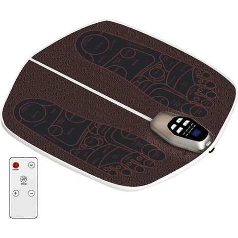 Tapis de massage électrique EMS pour les pieds. par stimulation des points d'acupuncture. pour la relaxation musculaire (1/5)