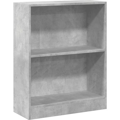 Maison Exclusive - Libreria Grigio Cemento 60x24x76 cm in Legno Multistrato
