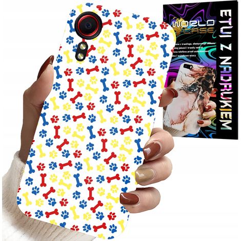 Funda para Samsung Galaxy Xcover 7 - Patas, Huesos, Perro Patrulla de Dibujos Animados + Cristal (1/5)