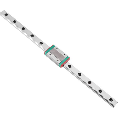 Bloc de guidage miniature précis pour rail coulissant linéaire 300 mm (1/5)
