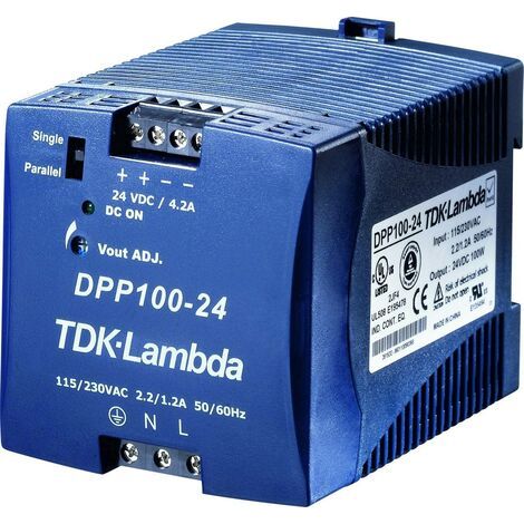 Alimentation rail DIN TDK-Lambda DPP100-24 28.5 V/DC 4.2 A 100 W 1 x (1/5)