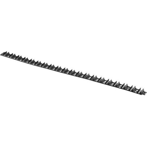 BINARIO A MORSETTO L : 1m PER TUBO 16mm