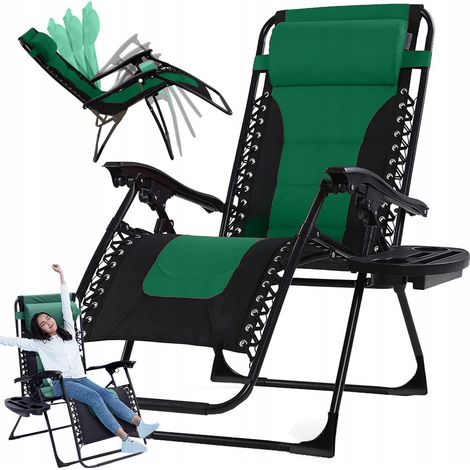 Tumbona Plegable Verde (1) (1/5)