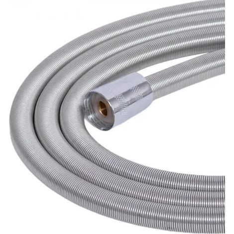 Flexible salle de bain Type Ressort 200cm Chrome FAR200 (1/2)