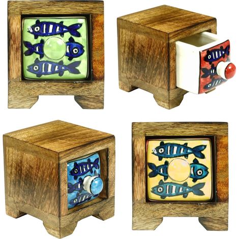 Signes Grimalt Especiero Novedad  Especiero 1 Cajon Novedad Marrón 1x1x1cm 39245