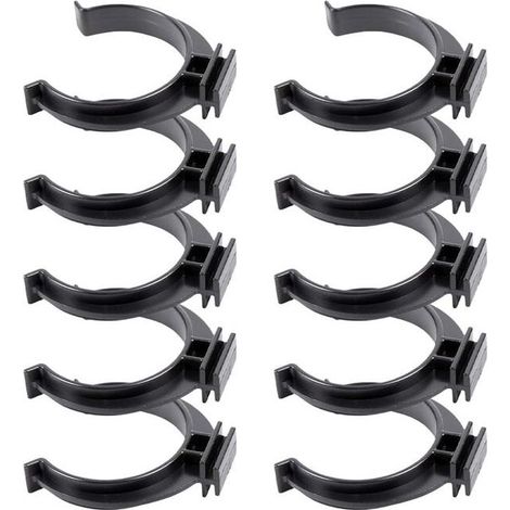 Lot de 10 clips pour plinthes, clips pour plinthes de cuisine, clips pour plinthes de salle de bain, clips pour plinthes de cuisine, attaches (1/5)