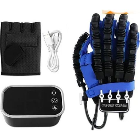 Ortviai Roboter-Rehabilitationshandschuh, rechte Hand, 9 Widerstandsstufen, Fingertraining, Schlaganfall, Hemiplegie, USB-C