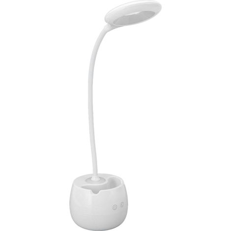 LED-Schreibtischleuchte, USB-aufladbar, augenschonendes Leselicht, 3 Modi, Touch-Steuerung, mit Stifthalter für das Homeoffice (1/5)