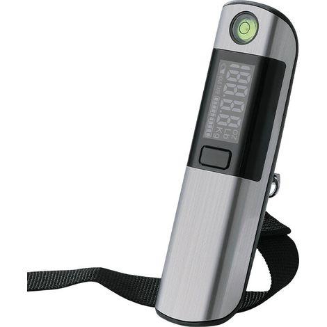 Luggage Scale Device, Electronic Scale to Avoid Excess Weight in Travel, Tool with Tape Measure and Hand Scale, Scale for Suitcases (1/5)