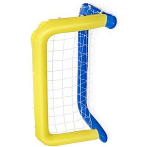 Ensemble de volley-ball gonflable pour piscine avec filet et paniers de volley-ball - Jeu de piscine gonflable, portable et sécurisé - Référence 52123