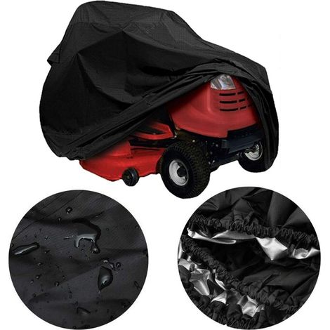 Housse imperméable pour tondeuse autoportée, protection pour tracteur de jardin, 140 x 66 x 91 cm (1/3)