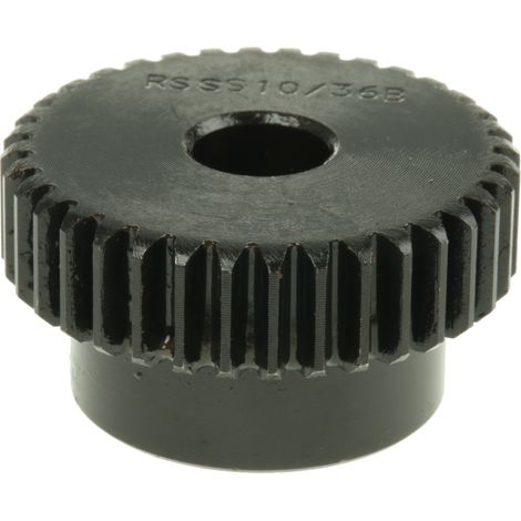Pignon RS PRO module 1, 36 dents , alésage de 10mm en Acier ( Prix pour 1 )