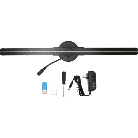 42 cm 3D-Hologramm-Ventilator-Werbeprojektor mit WLAN, 224 LEDs für Geschäfte/Unternehmen, 100–240 V, US-Stecker (1/5)