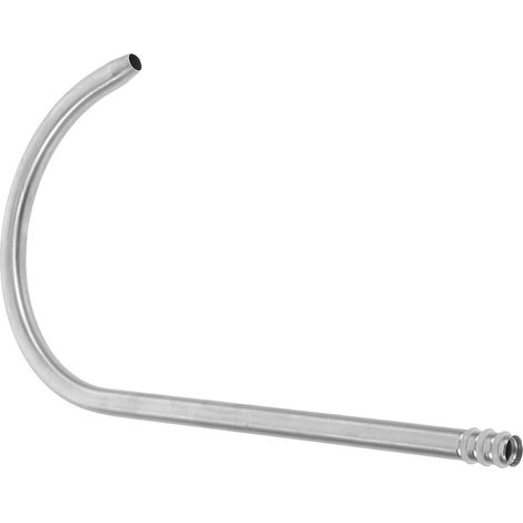 Edelstahl-Wasserhahnauslauf – 1 Stück – Schwanenhalsdesign – Für professionelle und private Küchenspülen – Durchmesser 0,9 cm (1/5)