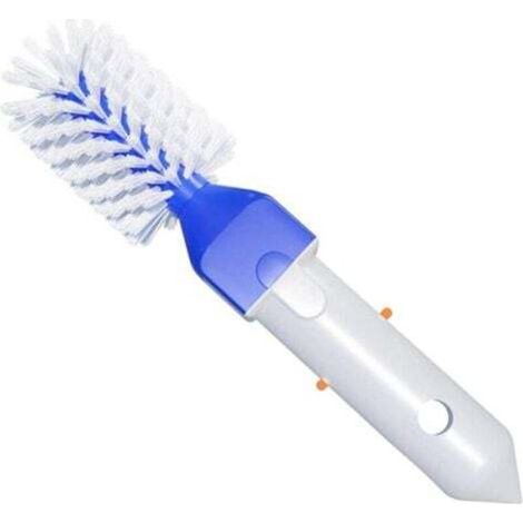 Brosse d'angle pour piscines, spas, marches et carrelages, nettoyage de piscine, brosse d'angle pour spa permettant de brosser les coins de la piscine et du spa. (1/4)
