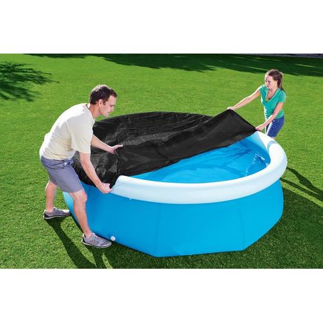 4 Saisons 240cm pour Piscine Hors Sol Ronde diamètre 244 cm (1/4)