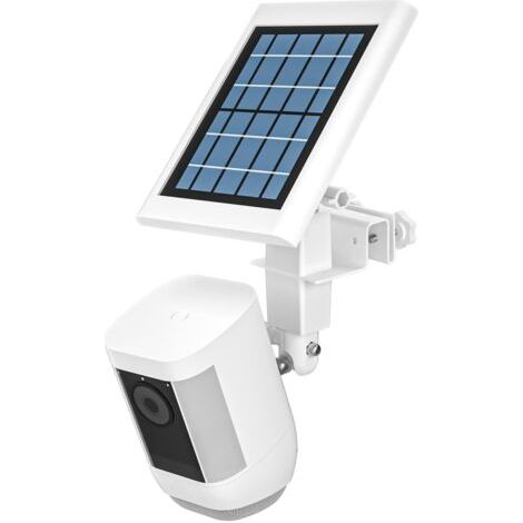 Wetterfeste 2-in-1-Dachrinnenhalterung für Cam Plus/Pro Solarpanel (Batterie-/Netzanschluss), Montagezubehör für aufsteckbare Cam/Pro