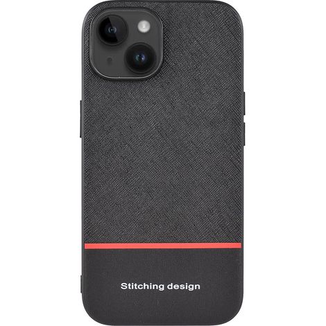 Designed for iPhone 15 Plus Case Slim Fit 6.8-inch Made of Faux Leather Material Anti-Fingerprint An (1/5)