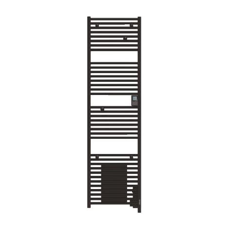 Sèche-serviettes électrique connecté 1000W, H:182,8x l:50 cm, noir - Doris, Atlantic