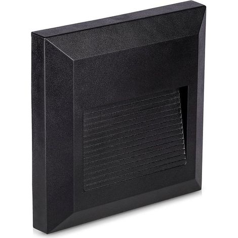 Spots muraux LED extérieurs pour escaliers lampe de terrasse luminaire de balcon noir V-TAC 1322 (1/5)