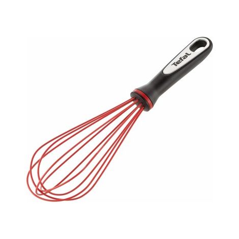 Tefal Ingenio K2071714 Fouet Silicone Rouge Noir (1/4)