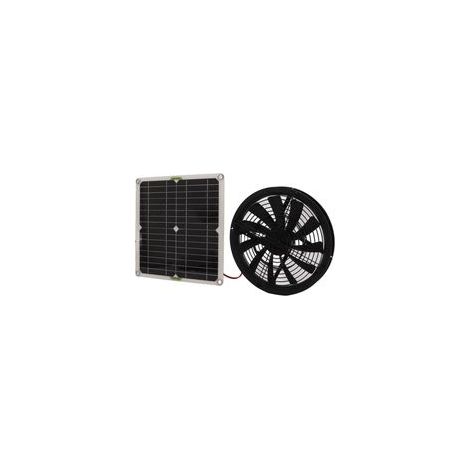 100W Solar Fan – Waterproof Air Extractor – Wall or Greenhouse Installation – Monocrystalline ABS – Complete Kit with Panel and Accessories (1/5)