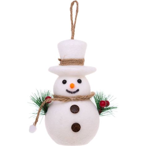Thema Schneemann Kugel 17cm Polystyrol - Feeric lights & christmas