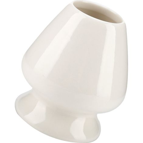 Support en céramique pour fouet à matcha (1 pièce), compatible avec les coffrets à thé en bambou. Accessoires pour service à thé. (1/5)