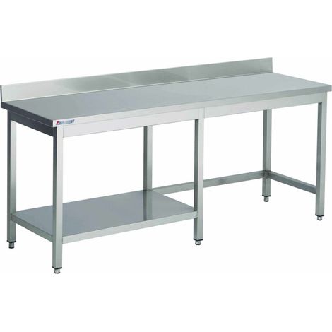 Table Adossee Avec Demi Sous-Tablette Prof. 800 - Prodirest