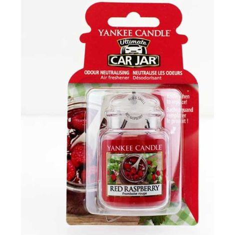 Désodorisant pour voiture en pot Yankee Candle Selgros111 - Framboise