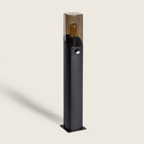 Bodenstehleuchte Außen 60cm Aluminium mit PIR Sensor Pelly Schwarz (1/5)