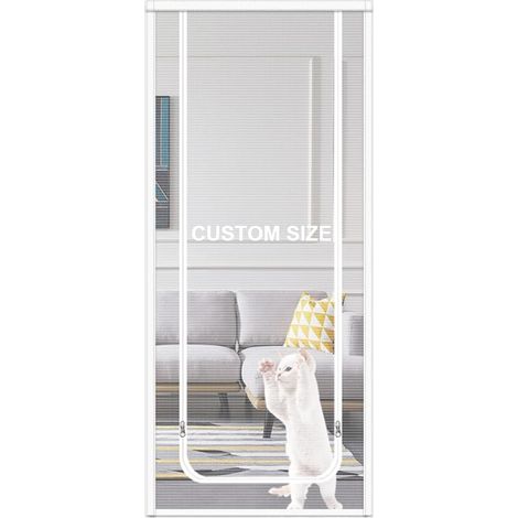 Moustiquaire de porte pour chat (1/5)