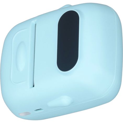 Imprimante étiquettes thermique sans fil portable à main 203 dpi pour vêtements artisanat bleue (1/5)