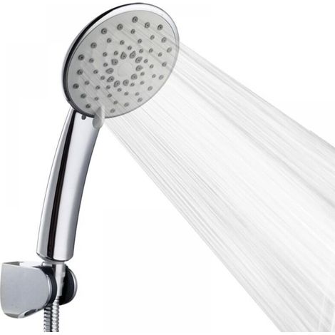 Wassersparender Hochdruck-Duschkopf, Hochdruck-Duschkopf mit 5 Duschmodi, Handbrause mit einstellbarem Wasserdruck (1/3)