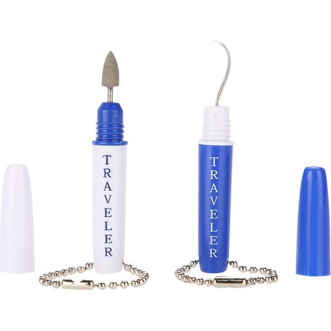 Kit d'outils dentaires portables pour l'hygiène bucco-dentaire : effaceur de plaque dentaire et de taches dentaires