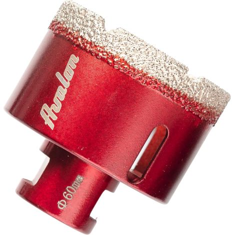Foret diamant cylindrique pour meuleuse à métrique M14 6 mm Perforation à sec pour carrelage en porcelaine, marbre, grille, céramique, granit (1/5)