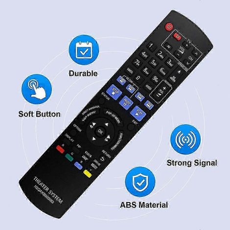 Télécommande de remplacement N2QAKB000082 pour lecteur Blu-ray Panasonic DMP-BD65 DMP-BD45 kns (1/5)