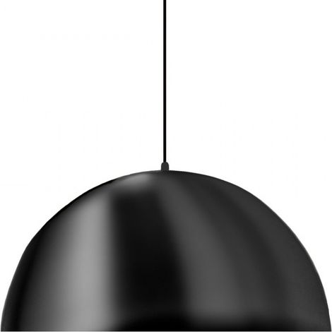 Lampe À Suspension Bonella S/P - Design Moderne En Aluminium Finition Noir Mat, Raccordement E27, Installation Interne - Gealuce (1/5)
