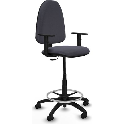 Sedia da Ufficio Piqueras y Crespo B1D01RF Grigio scuro Alta (1/5)