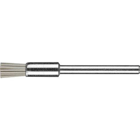 PFERD TOOLS Miniatur-Pinselbürste PBU Ø5 mm Schaft-Ø3 mm DIAMANT-Filament-Ø0,40 Korn 400 10 Stk