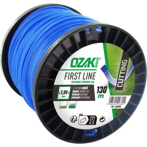 Fil débroussailleuse carré Ozaki 2 mm 130 mètres (1/3)