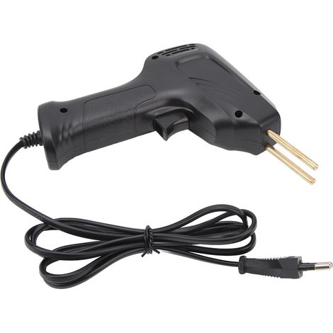 Kit de soudage plastique 50W 220V avec agrafeuse thermique, fer à souder pour réparation automobile, prise UE, noir, outil de soudure pour pare-chocs et plastiques. (1/5)
