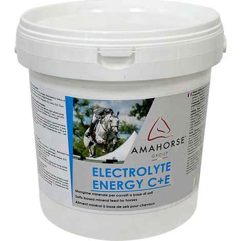 Electrolyte Energy C più E Mineralfutter auf Salzbasis für Pferde 1 kg