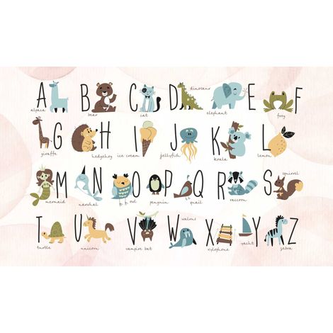 Tappetino magnetico per radiatore Education Decorativo Alphabet 60x100 (1/3)