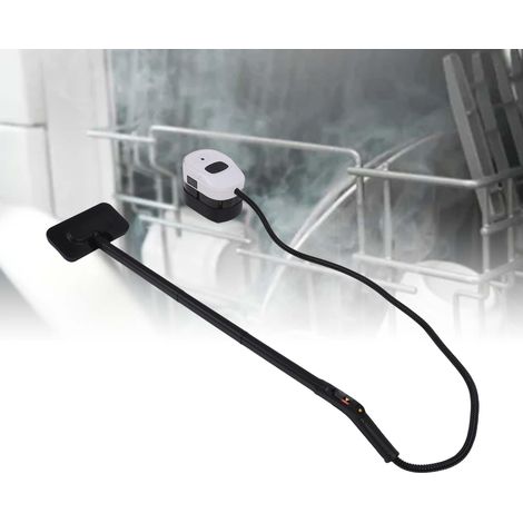 Multifunktionaler, tragbarer Dampfreiniger mit komplettem Zubehör – ABS, 1600 ml, 2500 W, 3 bar, 20 cm (1/5)