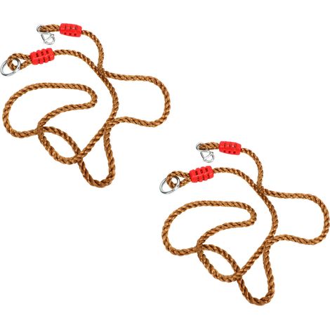 2PCS Sangles en Nylon pour Hamac d'Arbre, Résistantes aux Intempéries et Faciles à Ajuster (1/5)